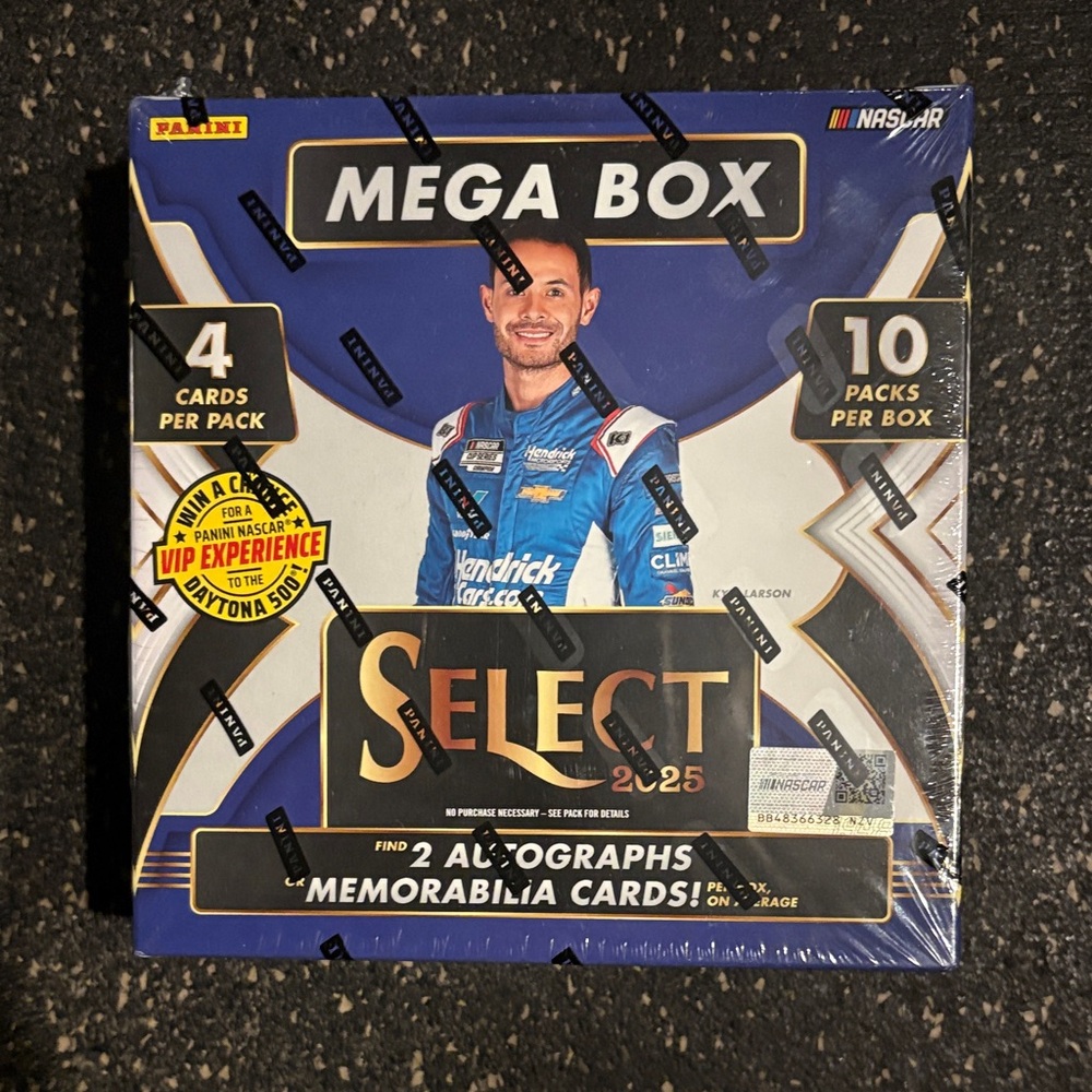 Panini Select Mega Box - Blue, Gold, White Packaging